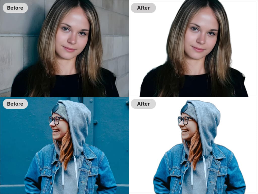 Professional AI Portrait Background Remover